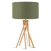Good & Mojo Lampe De Table En Linen Naturel 10