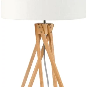 Good & Mojo Lampe De Table En Linen Naturel 18
