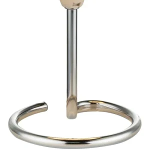Globo Lampe De Table En Métal Argente 11