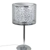 Sulion Lampe De Table En Métal Avec Cercles Ronds 22