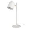 Sulion Lampe De Table En Métal Blanc 22