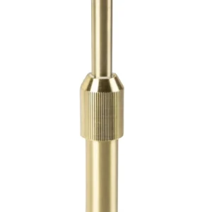 QAZQA Lampe De Table En Métal Doré/laiton 13