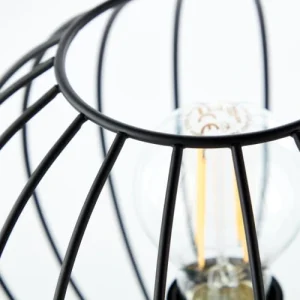 BRILLIANT Lampe De Table En Métal Noir 12