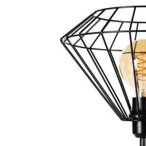Britop Lighting Lampe De Table En Métal Noir 12