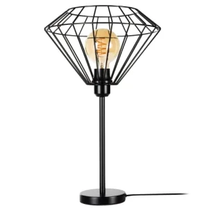 Britop Lighting Lampe De Table En Métal Noir 14