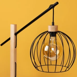 Britop Lighting Lampe De Table En Métal Noir 16