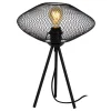 Lucide Lampe De Table En Métal Noir 17