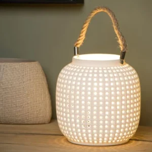 Lucide Lampe De Table En Plastique_synthetic Blanc 9