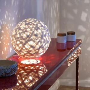 Keria Lampe De Table En Plastique_synthetic Blanc 8