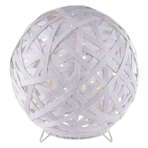 Keria Lampe De Table En Plastique_synthetic Blanc 12