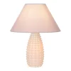 Lampea Lampe De Table En Porcelaine Blanc 46,7 Cm 20
