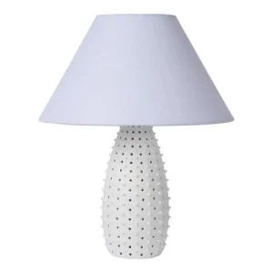 Lampea Lampe De Table En Porcelaine Blanc 46,7 Cm 12