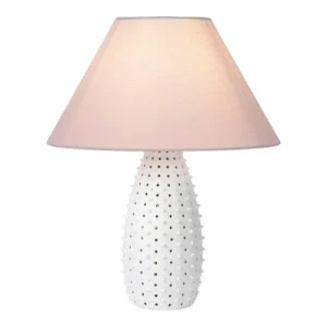 Lampea Lampe De Table En Porcelaine Blanc 46,7 Cm 14