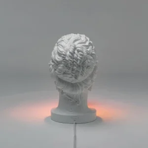 Seletti Lampe De Table Grace Résine Blanc 13