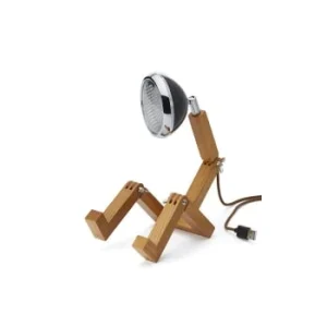 Lampe De Table Mini Mr. Wattson Pvc Lava Grey 15