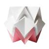 Tedzukuri Atelier Lampe De Table Origami Bicolore En Papier Taille M 20