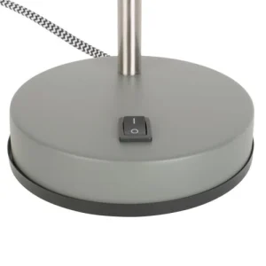 PRESENT TIME Lampe De Table Scope Métal Gris Vert 12
