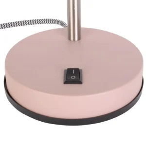PRESENT TIME Lampe De Table Scope Métal Rose 12