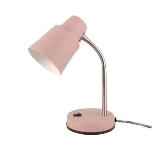 PRESENT TIME Lampe De Table Scope Métal Rose 16