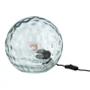 LANADECO Lampe De Table Verre Bleu Clair H45cm 19