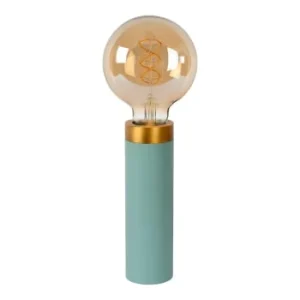 Lampea Lampe De Table Vintage En Métal Turquoise Ø 6 Cm 18