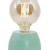 Junny Lampe Dôme En Béton Turquoise Fabrication Artisanale 20