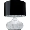 Kare Design Lampe Effet Marbre Blanc Et Abat-jour Noir 14