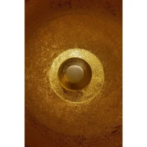 Kare Design Lampe En Acier Doré D50 11