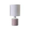 Lussiol Lighting Lampe En Céramique Rouge H.29 Cm 20