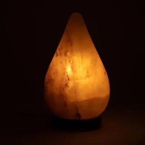 Mani Bhadra Lampe En Cristal De Sel En Forme De Goutte 12