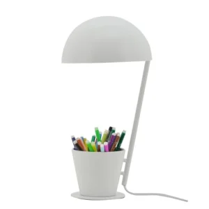 Lussiol Lighting Lampe En Métal Blanc H.40 Cm 7