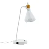 Lussiol Lighting Lampe En Métal Blanc H.59 Cm 20