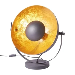 Maisons Du Monde Lampe En Métal Noir Et Doré 12