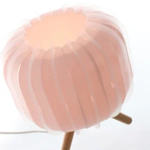 Lussiol Lighting Lampe En Polypropylène Rose H.20 Cm 8
