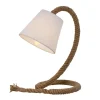Keria Lampe En Rotin Marron 22