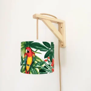 Belamp Lampe équerre Exotique Perroquet Cordon Jute 6