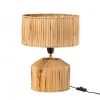 Meubles & Design Lampe Ethnique à Poser En Feuille De Bananier 19