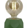 Junny Lampe Hexagone En Béton Vert Fabrication Artisanale 8