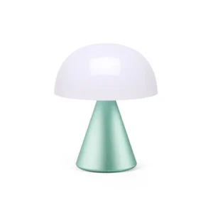LEXON Lampe LED Portable Medium En Aluminium Bleu Céladon 12