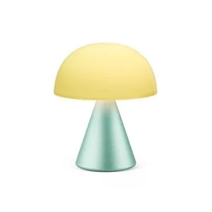 LEXON Lampe LED Portable Medium En Aluminium Bleu Céladon 14