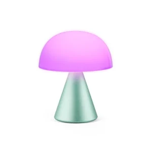 LEXON Lampe LED Portable Medium En Aluminium Bleu Céladon 16