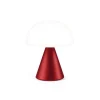 LEXON Lampe LED Portable Medium En Aluminium Rouge Foncé 22