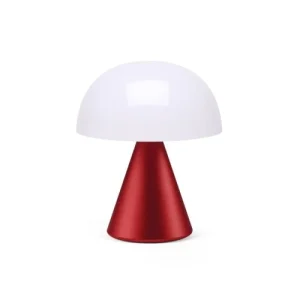 LEXON Lampe LED Portable Medium En Aluminium Rouge Foncé 12