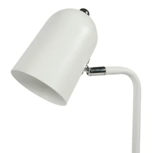 Decoratie Lampe Métal Avec Pot Crayons Blanc 8