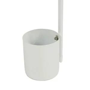 Decoratie Lampe Métal Avec Pot Crayons Blanc 10