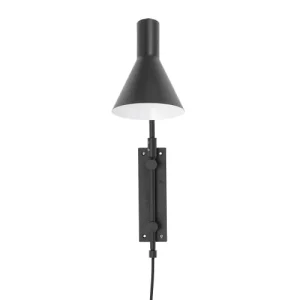 Bloomingville Lampe Murale En Métal Noire 6