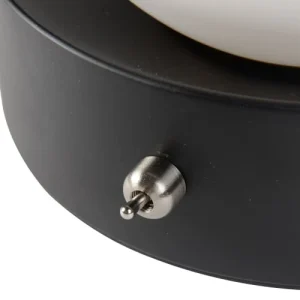 Zago Lampe Sur Socle Noir 18