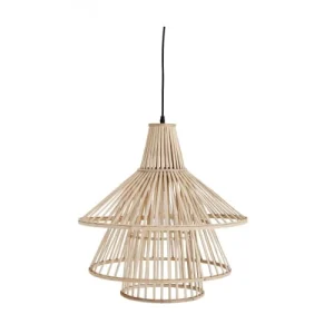 Madam Stoltz Lampe Suspension En Bambou 15