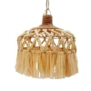 My Bliss Home Lampe Suspension En Fibre D’abaca D50 Cm 17