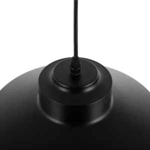 Beliani Lampe Suspension Noir 16